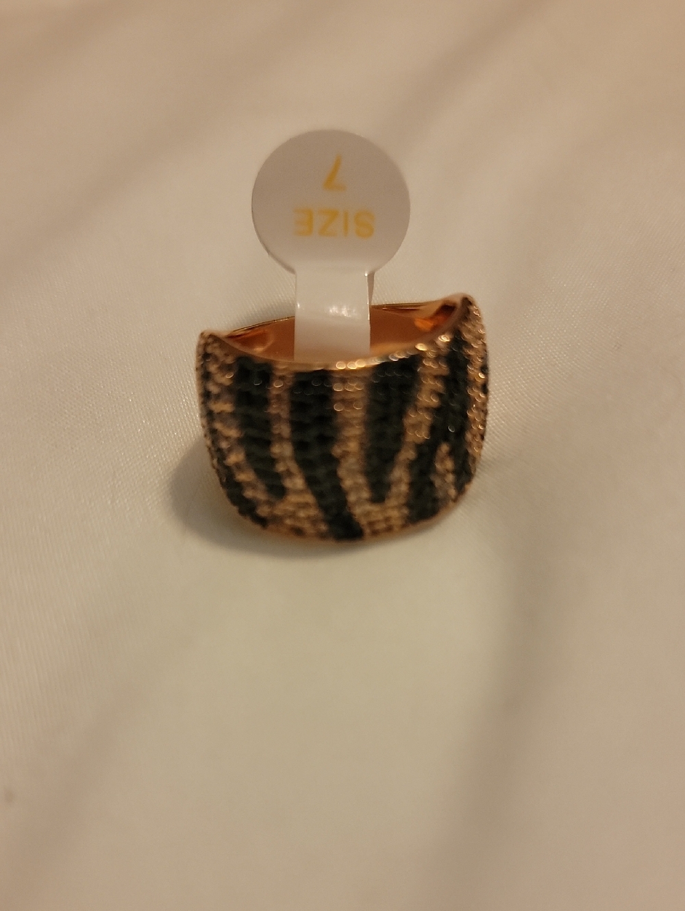 Bomb Party Untamed "Stripes Don’t Lie" Ring - NWT